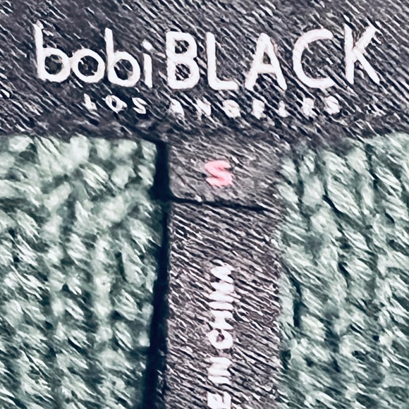 NWT Bobi Raglan Turtleneck Sweater Hunter Green - Picture 9 of 9